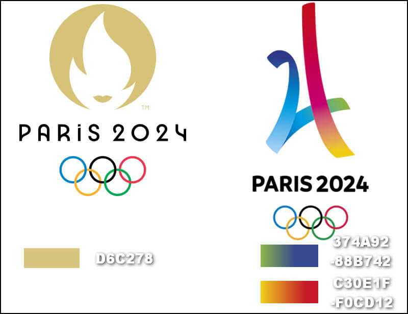 Paris new logo VS Paris previous logo