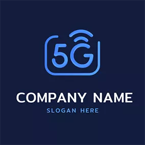 Digit Logo 5g Frame Simple logo design