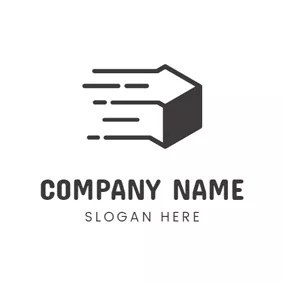 Shape Logo Black Warehouse logo design