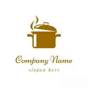餐廳Logo Brown Rice Cooker logo design