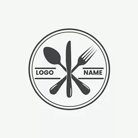 Cutlery Logo Cutlery Menu Logo logo design
