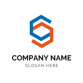Software- Und App-Logo Double Crossed Letter C logo design