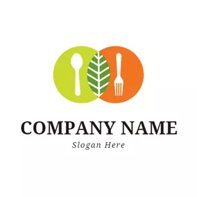 Diet Logo Green and Yellow Placemat logo design