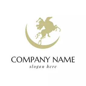 Logótipo Cavalo Green Horse and Fairy logo design
