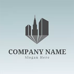 Corporate Logo High and Black Architecture logo design