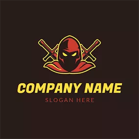 Battle Logo Intrepid Assassin and Gaming logo design