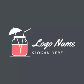 Cola Logo Juice and Summer Relax Time logo design