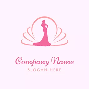Elegance Logo Lady In Splendid Attire logo design