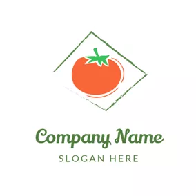 Cloth Logo Mature Red Tomato logo design