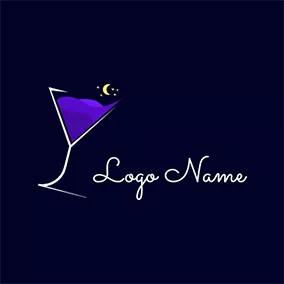 酒館 Logo Night Club Drink logo design