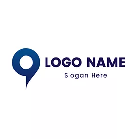 Place Logo Point Abstract Comma logo design