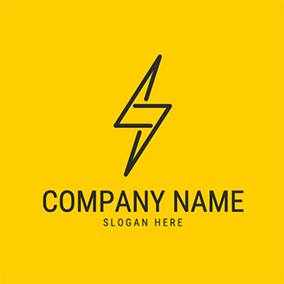Simple Logo Simple Line Flash logo design