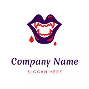 Hot Logo Suck Blood logo design