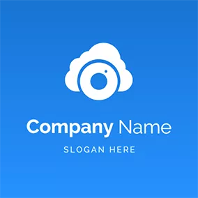 Digital Logo Webcam Cloud Circle logo design