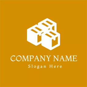 Logótipo Caixa Wooden Storage Box logo design