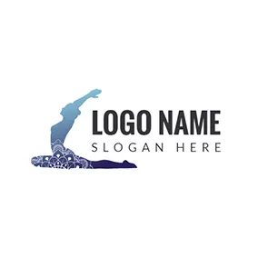 Logo Du Yoga Yoga Clothes and Sport Woman logo design